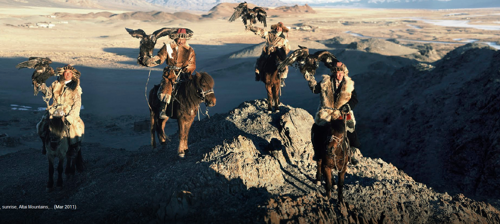 عقاب‌های شکارچی قزاقستان