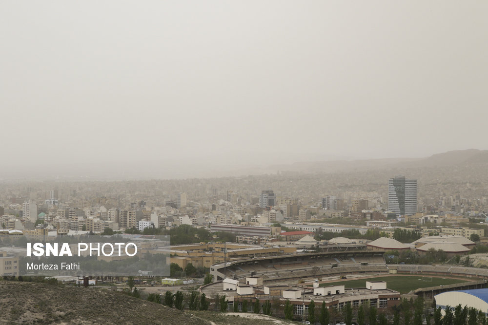 آلودگی هوا سنندج