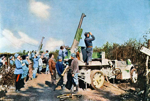 جنگ جهانی اول عکس رنگی