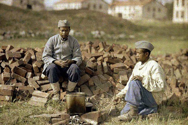 جنگ جهانی اول عکس رنگی