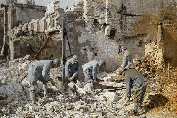 جنگ جهانی اول عکس رنگی