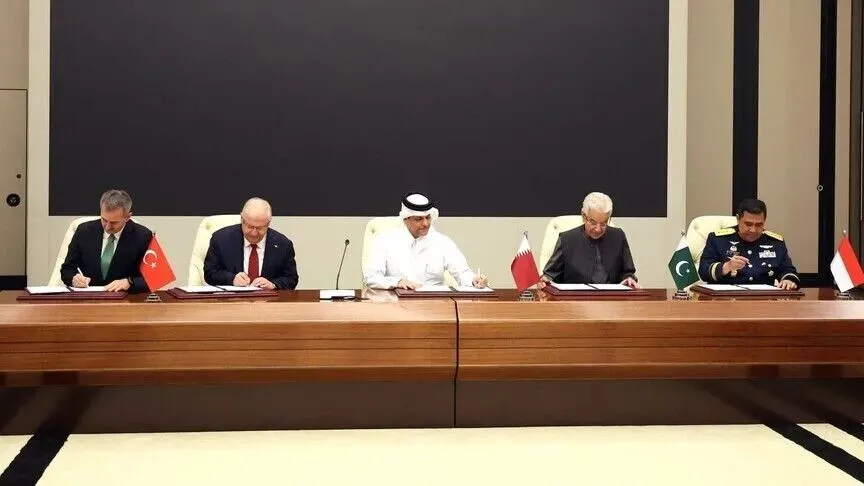 ترکیه، قطر، پاکستان و اندونزی توافقنامه همکاری دفاعی امضا کردند / دوحه: این توافق حوزههای تولید تجهیزات دفاعی، آموزشهای فنی را در برمیگیرد