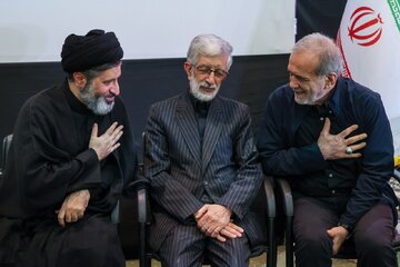سید مسعود خامنهای و مسعود پزشکیان