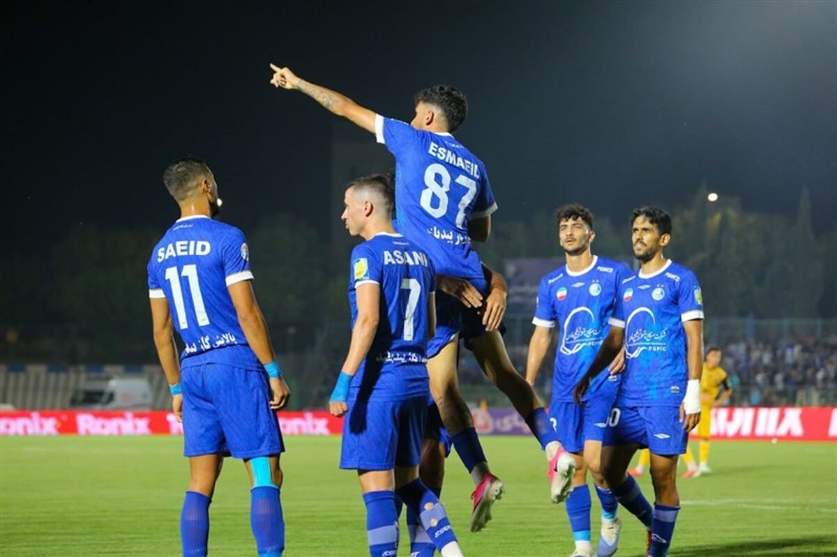 برتری استقلال مقابل سپاهان