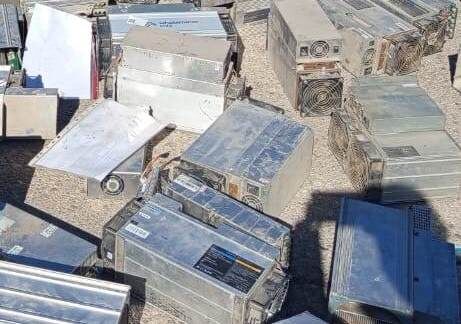 کشف ماینترهای قاچاق میلیاردی توسط پلیس 