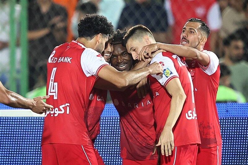 برد پرسپولیس مقابل ملوان 