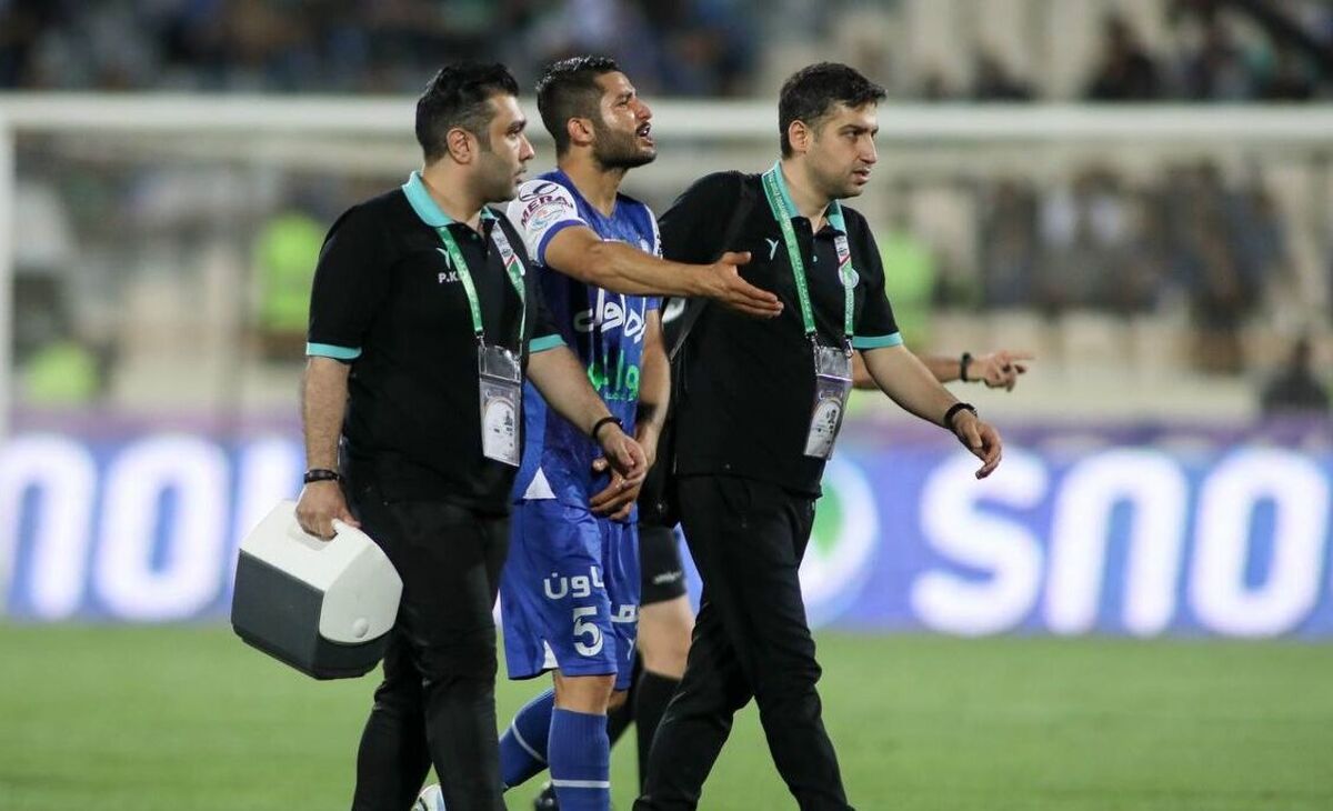 مدافع استقلال عزادار شد