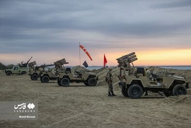 رزمایش ذوالفقار ارتش با لوگو