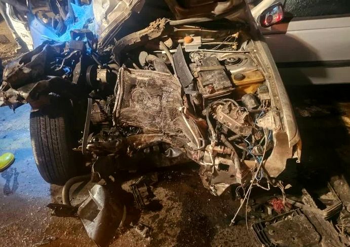مرگ ۶ تبعه خارجی بر اثر تصادف پژو با کامیون در خروجی ایوانکی به تهران 