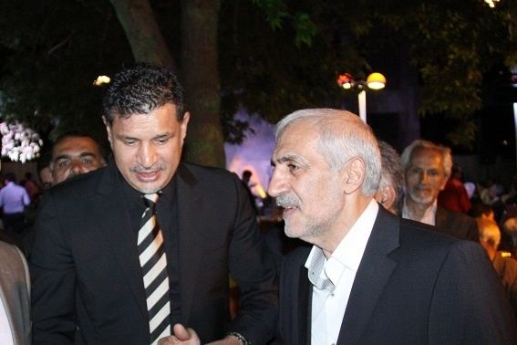 تصویر تاریخی از دیدار علی دایی و محمد دادکان با نوه امام خمینی(ره)