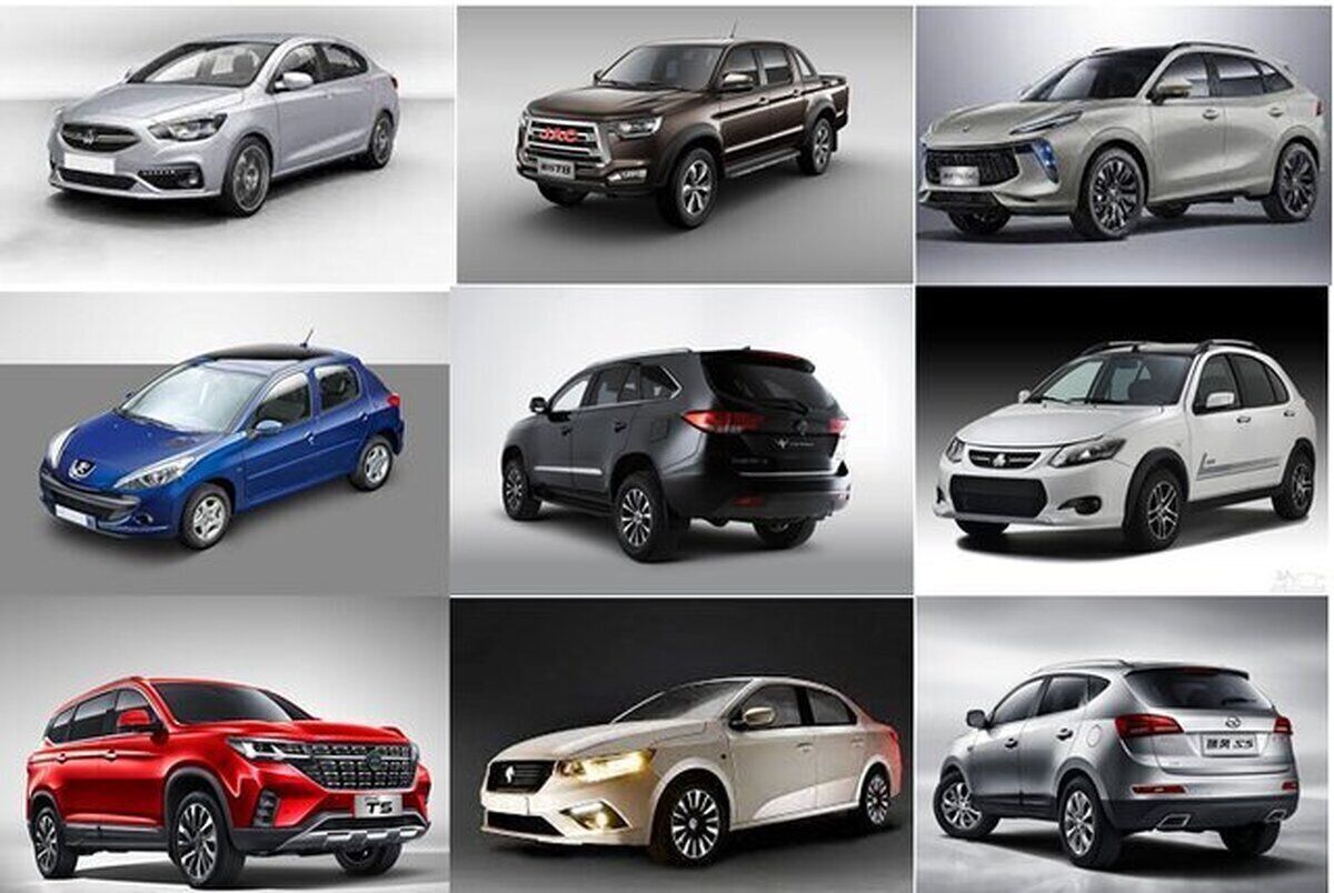 قیمت خودروهای مونتاژی چینی ریخت+جدول
