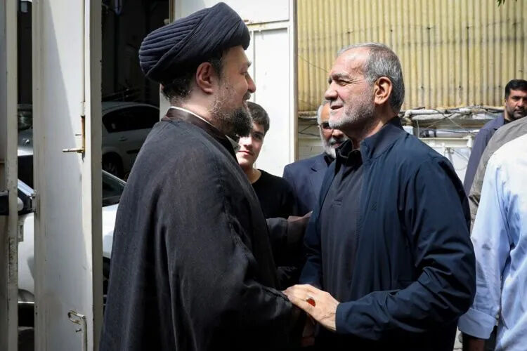 دیدار پزشکیان با سید حسن خمینی 