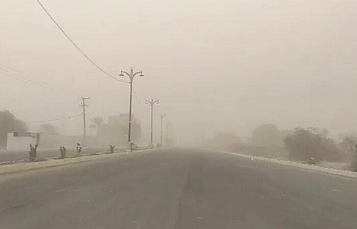 سرعت طوفان در زابل به ۱۰۸ کیلومتر رسید