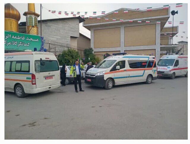 مسمومیت ۱۶ نفر با گاز منوکسیدکربن در مسجد بابل