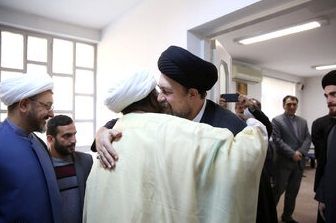دیدار خانوادگی شیخ زکزاکی با سید حسن خمینی + تصاویر