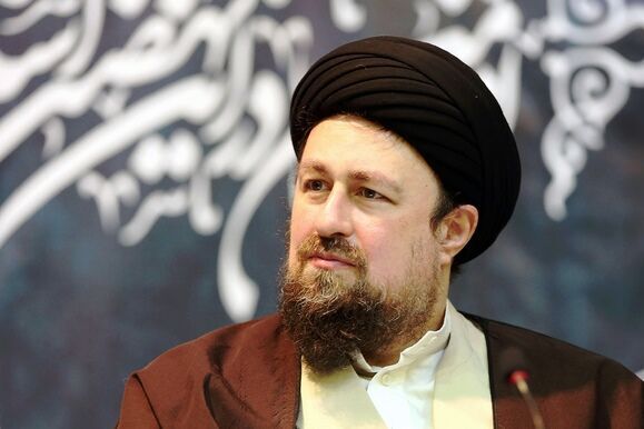 عکس | دختر سید حسن خمینی در مراسم بزرگداشت پدربزرگ