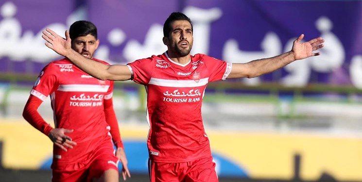 بازگشت «امیری» به جمع سرخپوشان در آخرین تمرین پرسپولیس پیش از نبرد با فولاد