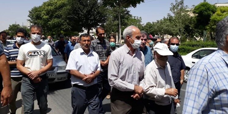 تجمع بازنشستگان تأمین اجتماعی در چند شهر