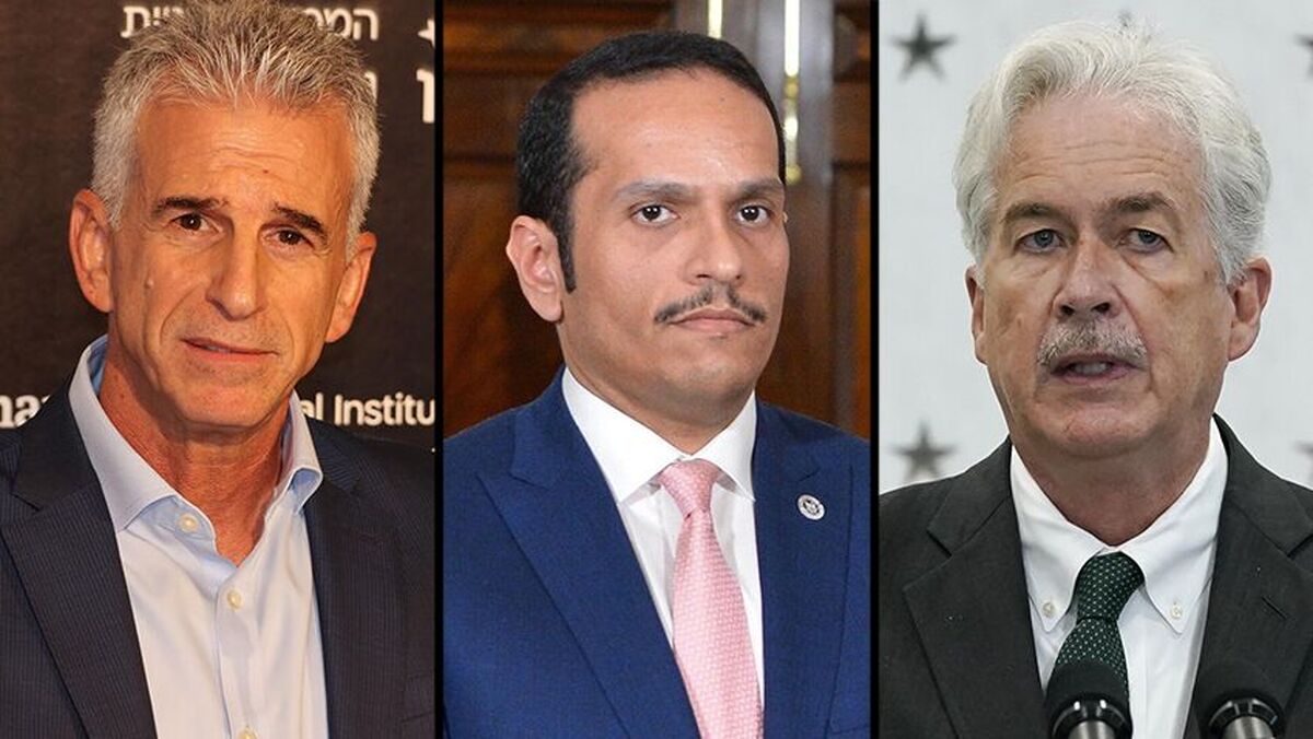 نخست‌وزیر قطر با روسای «سیا» و «موساد» دیدار کرد