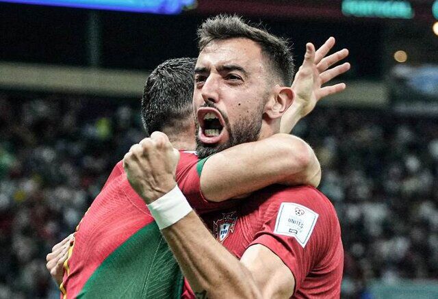 برونو فرناندز بهترین بازیکن سال انگلیس شد