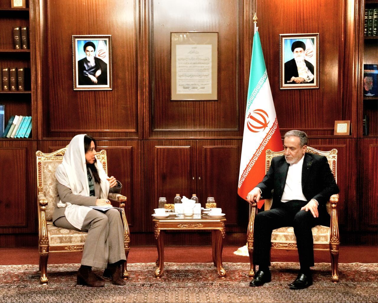 تاکید امارات بر عزم برای توسعه روابط با ایران در دیدار با عراقچی