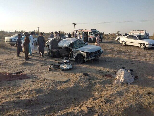 واژگونی وانت در جاده سراوان ۱۱ مصدوم برجا گذاشت/ 3 کشته در تصادف جاده ایرانشهر– بمپور