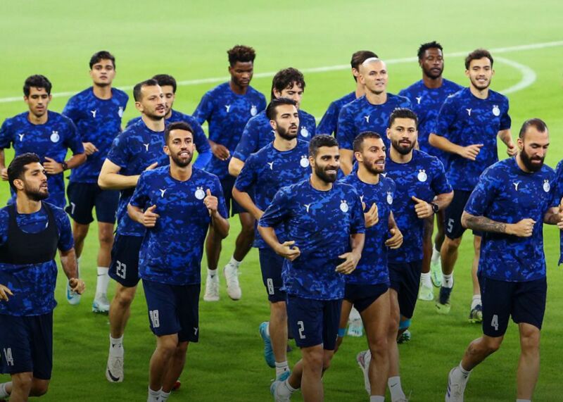 کرونایی‌های استقلال تمرین کردند!