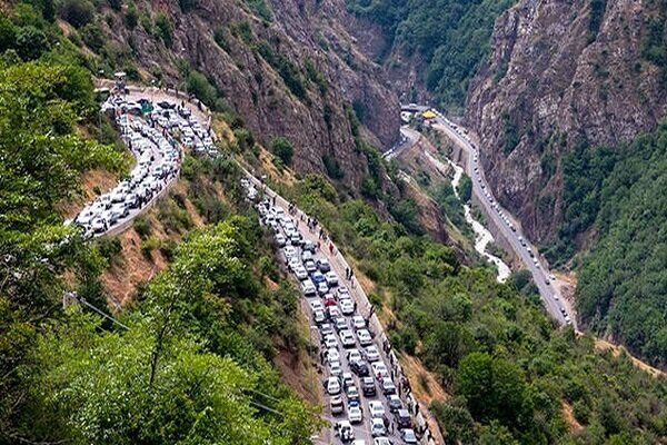  جاده چالوس از ساعت ۱۰ صبح امروز دوطرفه می‌شود 