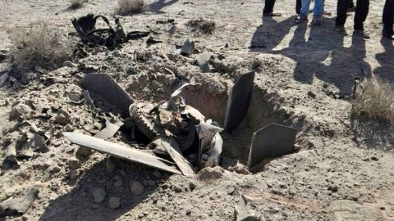 سقوط دو شی ناشناس در فخرآباد