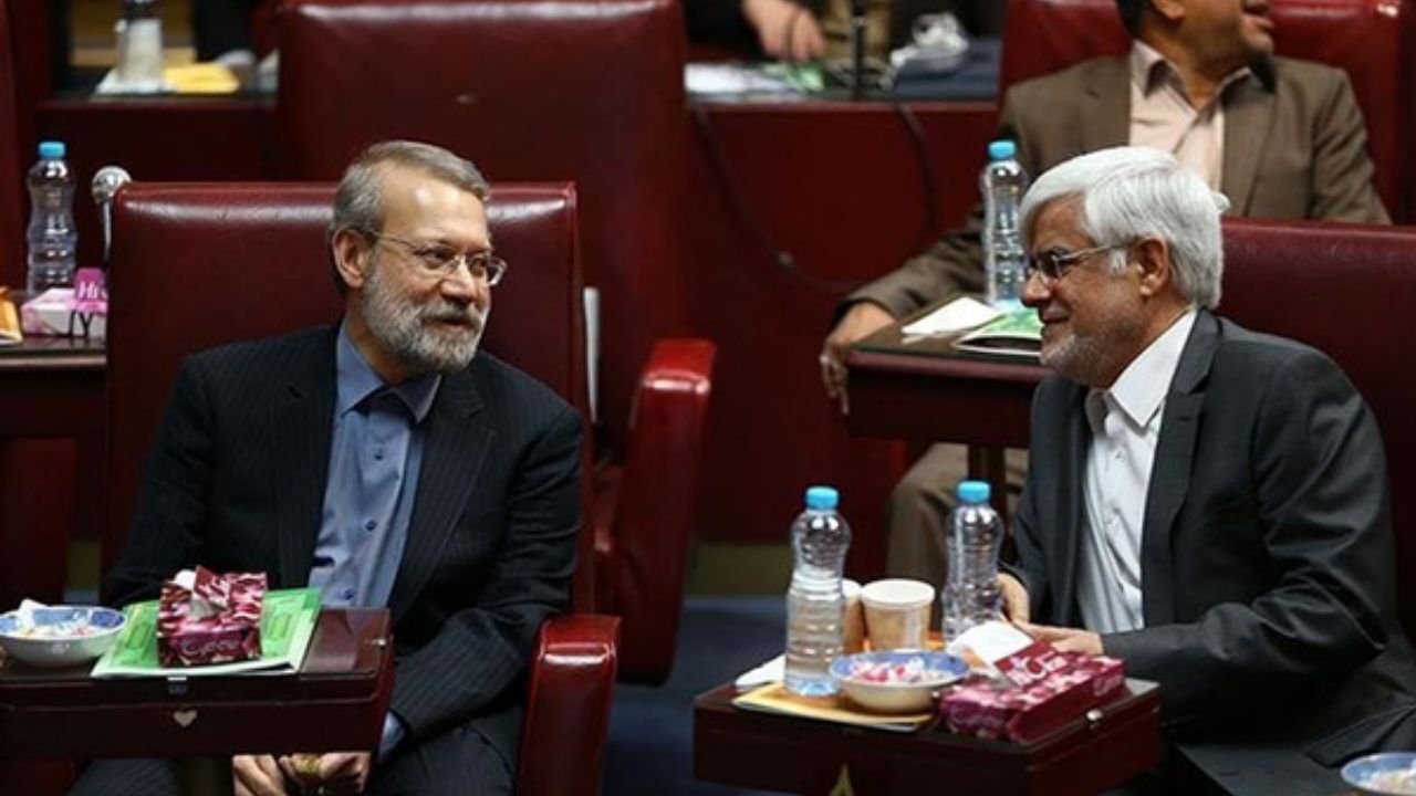 غیبت عارف و حاجی‌بابایی در نشست رییس مجلس و نمایندگان