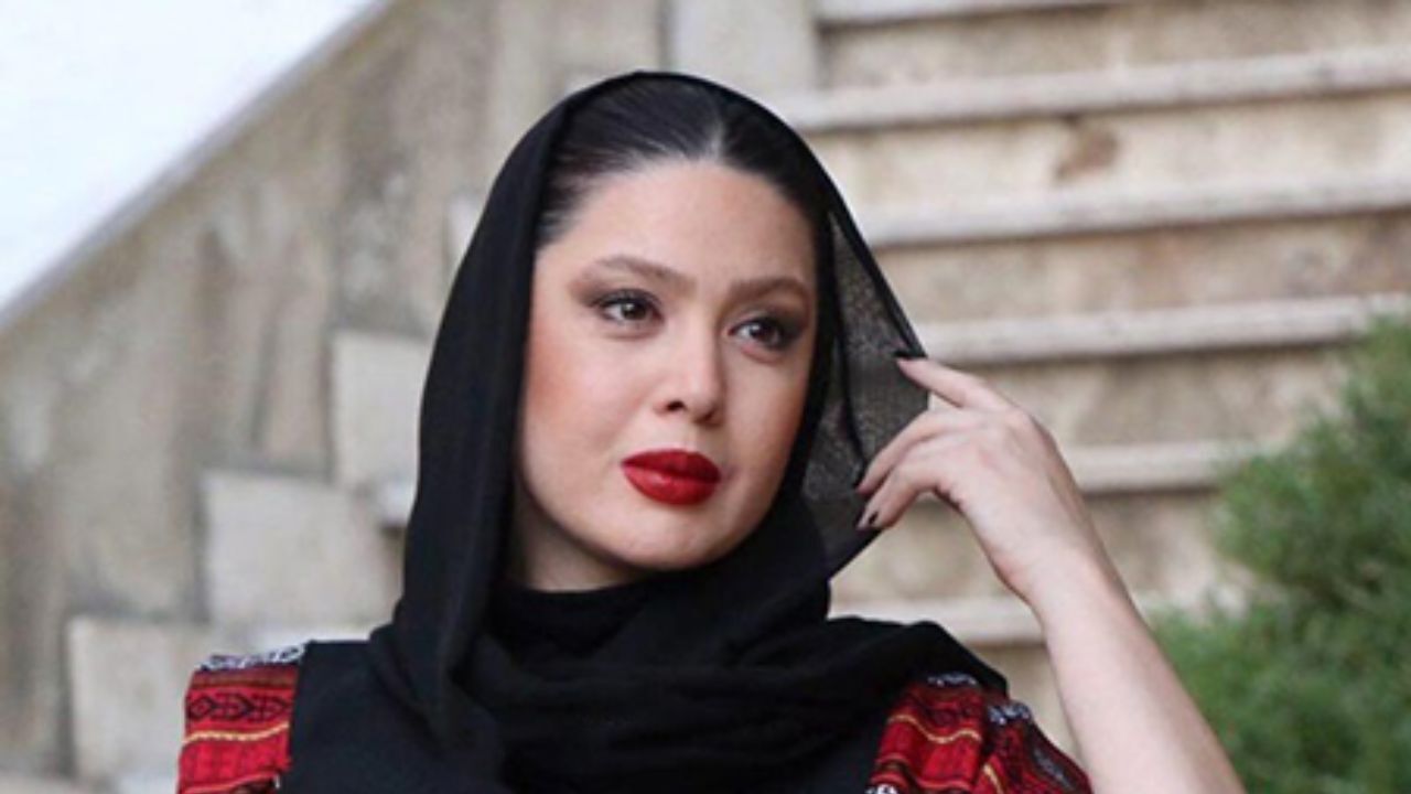 پوشش نظامی یک بازیگر زن/ عکس