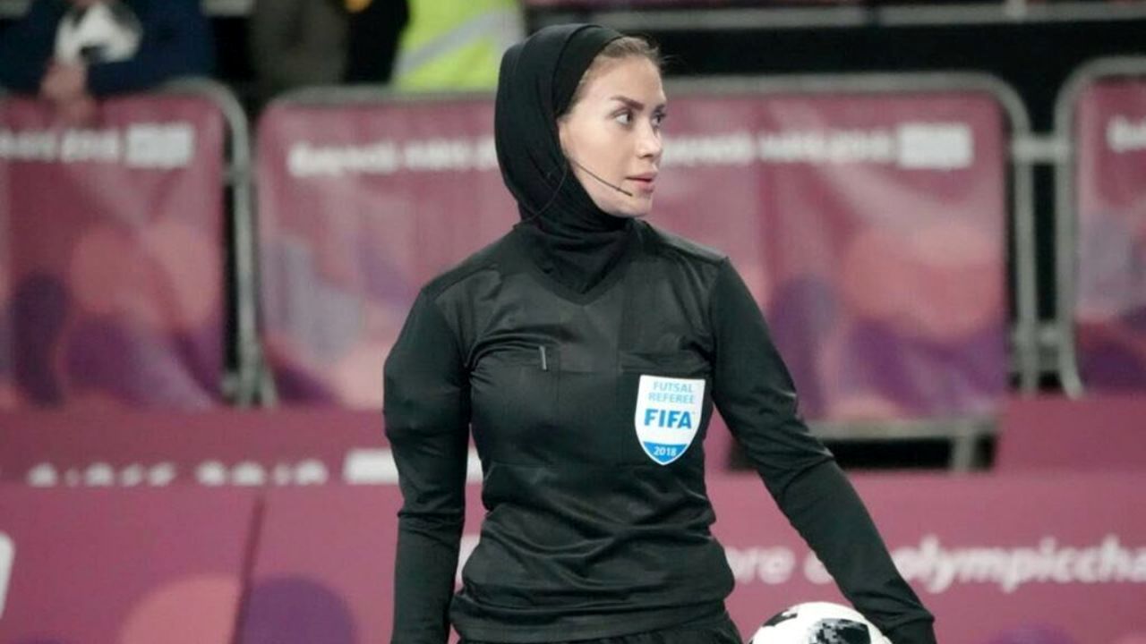 گلاره ناظمی در میان 10 داور برتر فوتسال جهان