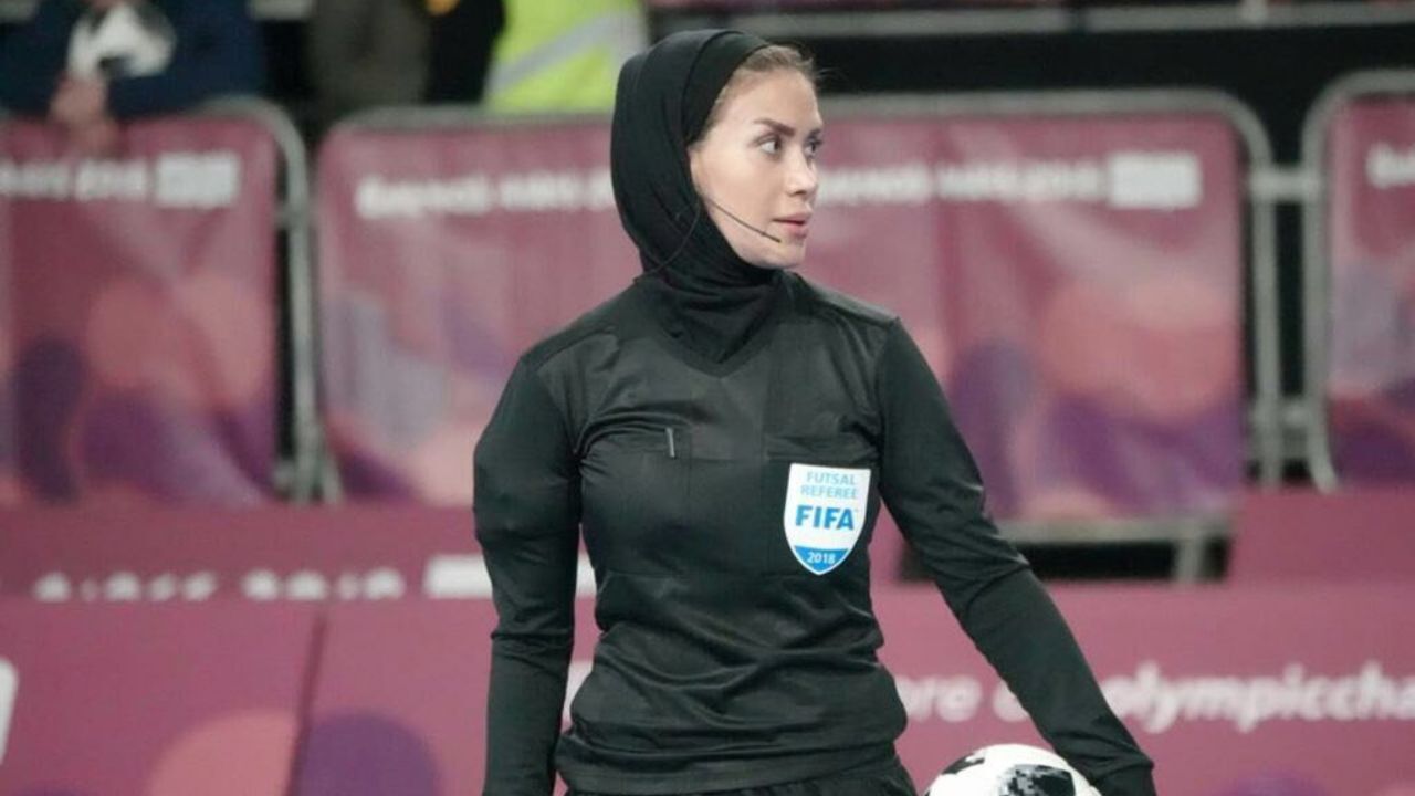 گلاره ناظمی در میان 10 داور برتر فوتسال جهان