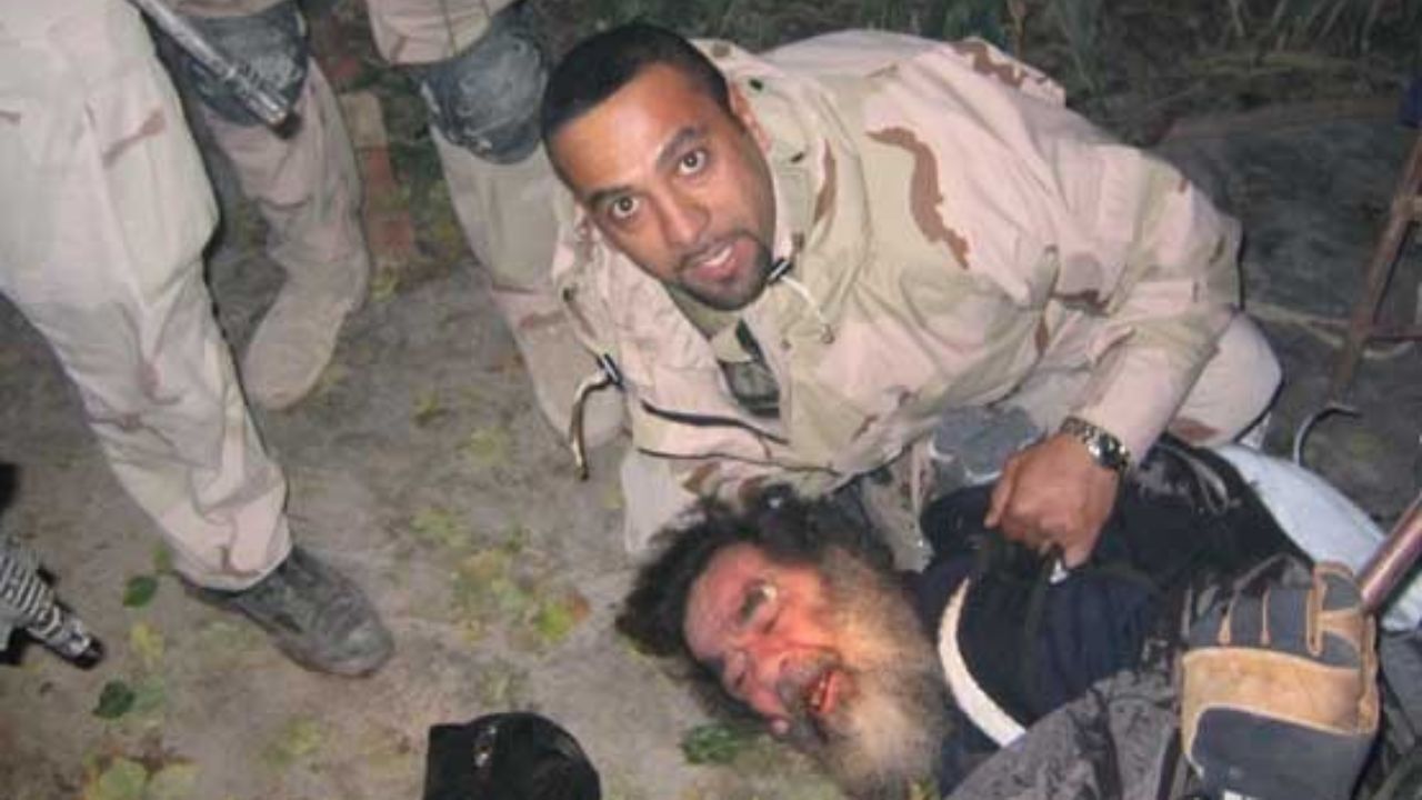 صدام حسین دستگیر شد