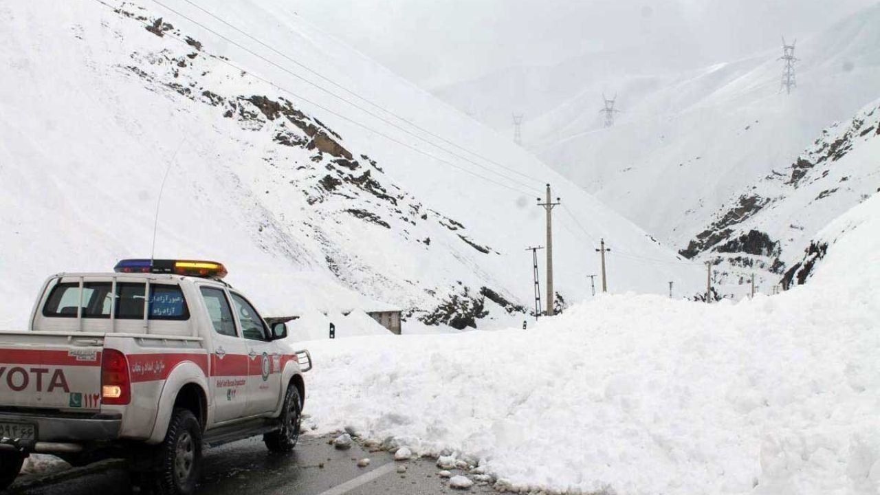 بازگشایی جاده چالوس