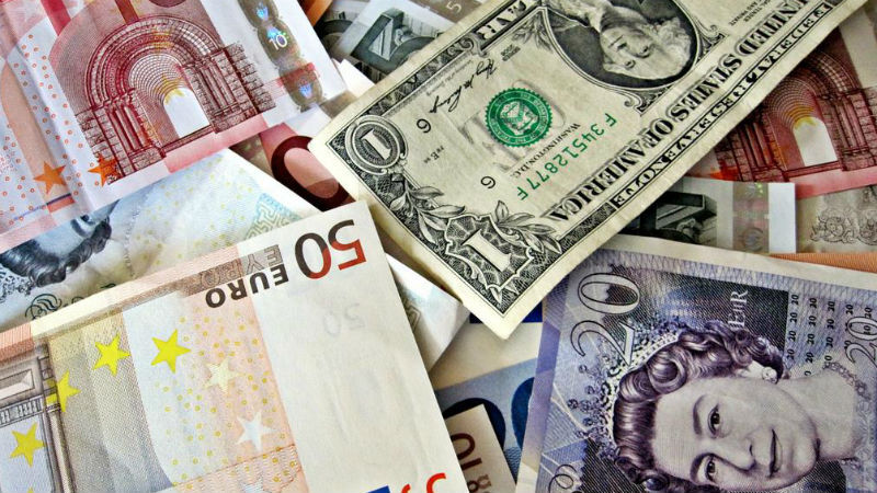 ثبات نرخ دلار/ افزایش قیمت یورو و پوند