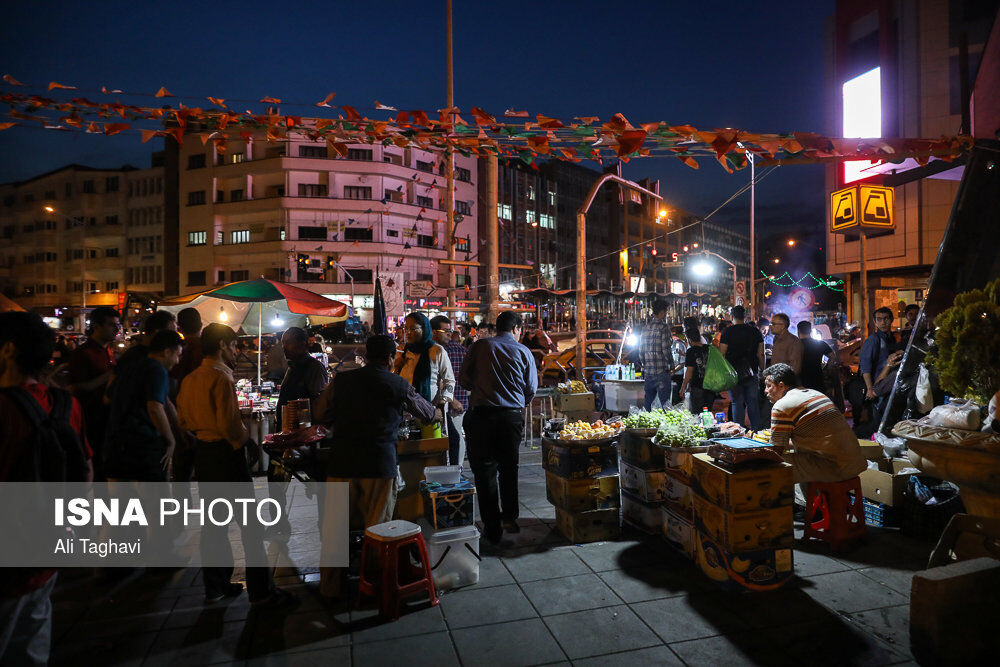 تهران در شب‌های رمضان
