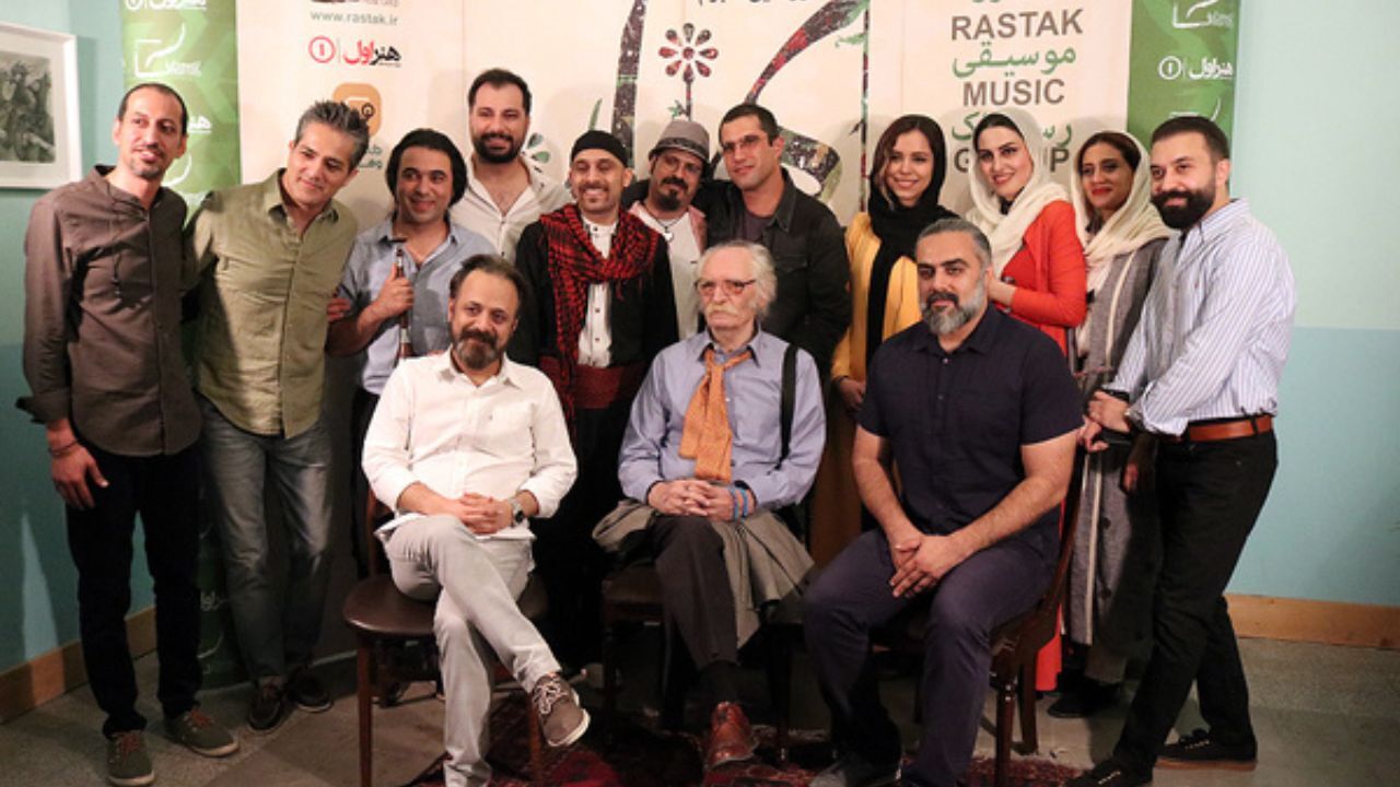 مهمانی آلبوم بهار با حضور محمود دولت آبادی