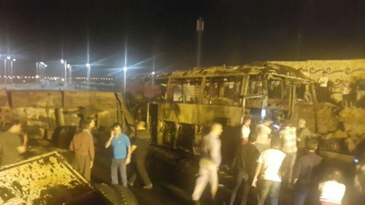 تنها جسد باقی مانده حادثه تصادف سنندج شناسایی نشده است
