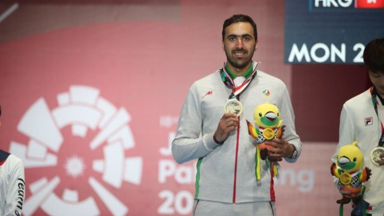 اولین مدال سابر انفرادی ایران پس از 44 سال