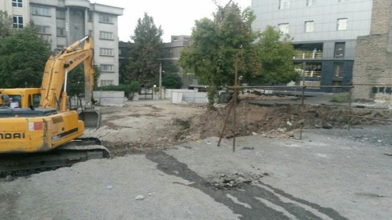 نشت گاز و انفجار بامدادی در خیابان دربند
