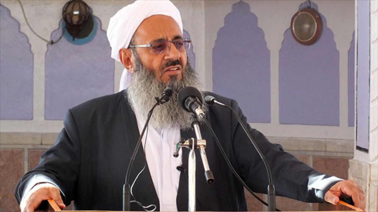 پیام تسلیت مولوی عبدالحمید برای حادثه تروریستی اهواز