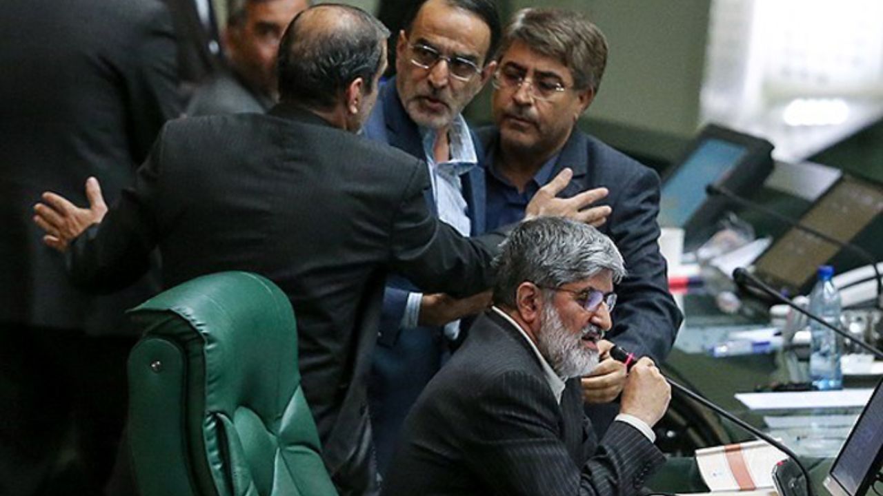 حاجی دلیگانی خطاب به مطهری: شما خلاف کردید/ مطهری: من قصد جلو انداختن رای‌گیری درباره cft را نداشتم