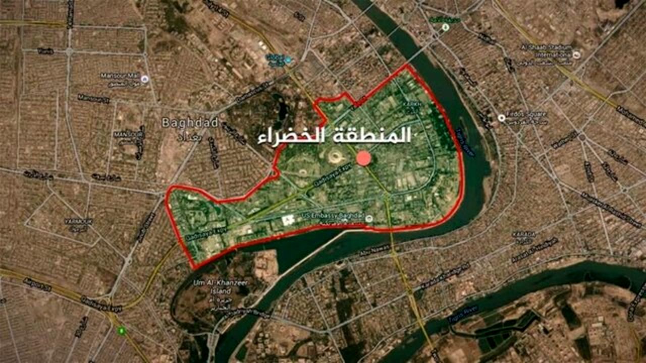 حمله پهپادی به سفارت آمریکا در بغداد