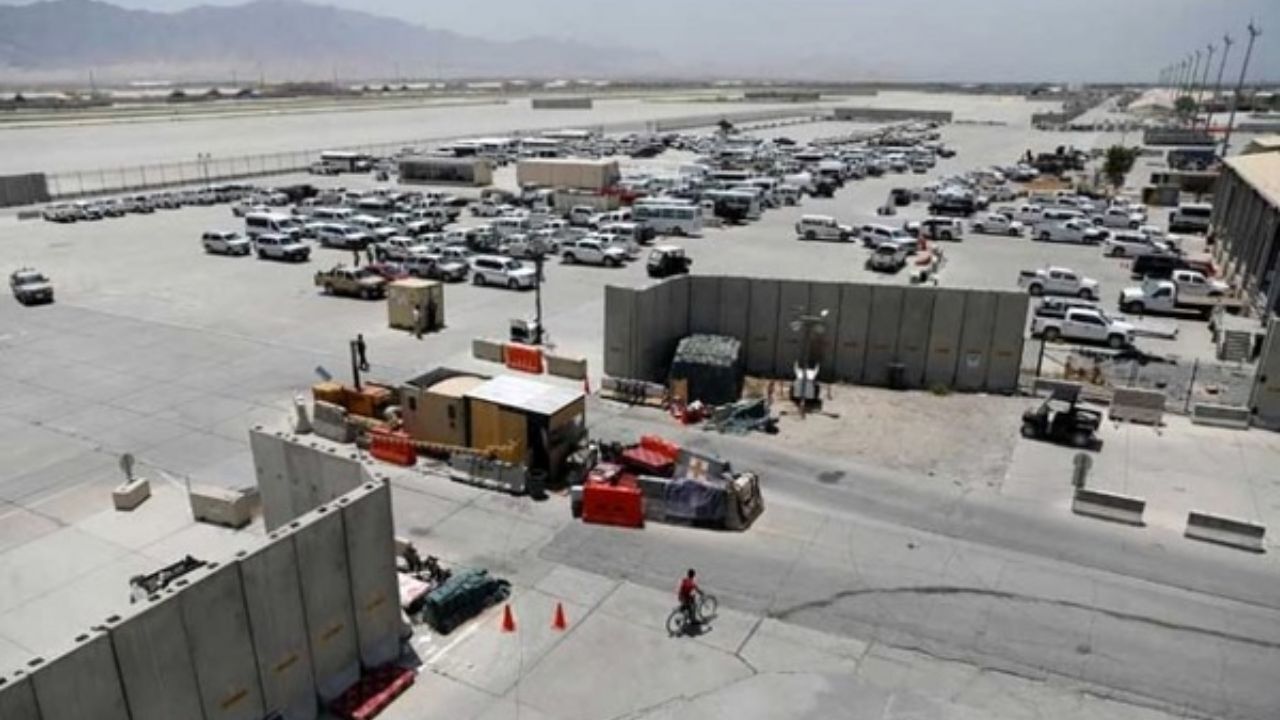 اذعان پنتاگون به تخلیه مخفیانه پایگاه هوایی بگرام در افغانستان