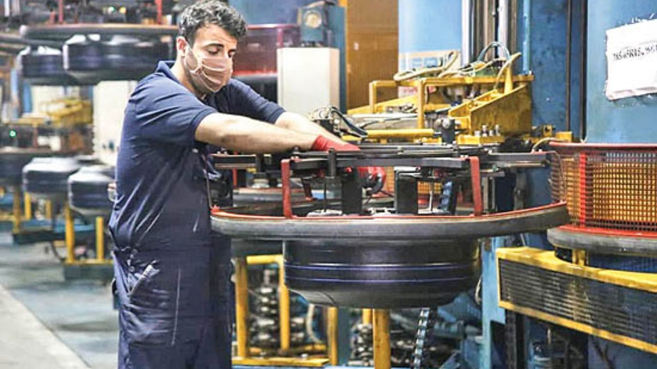 رشد 3 درصدی تولید تایر در بهار 1400