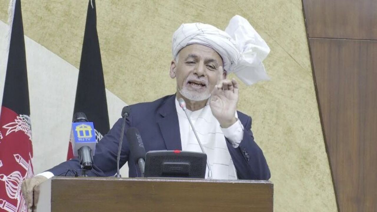 درخواست کمک دیرهنگام اشرف غنی از جامعه ی جهانی برای کمک به افغانستان