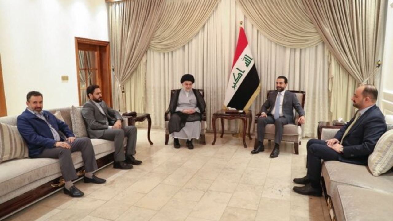 گفت‌وگوی مقتدی صدر و الحلبوسی درباره تشکیل دولت جدید عراق