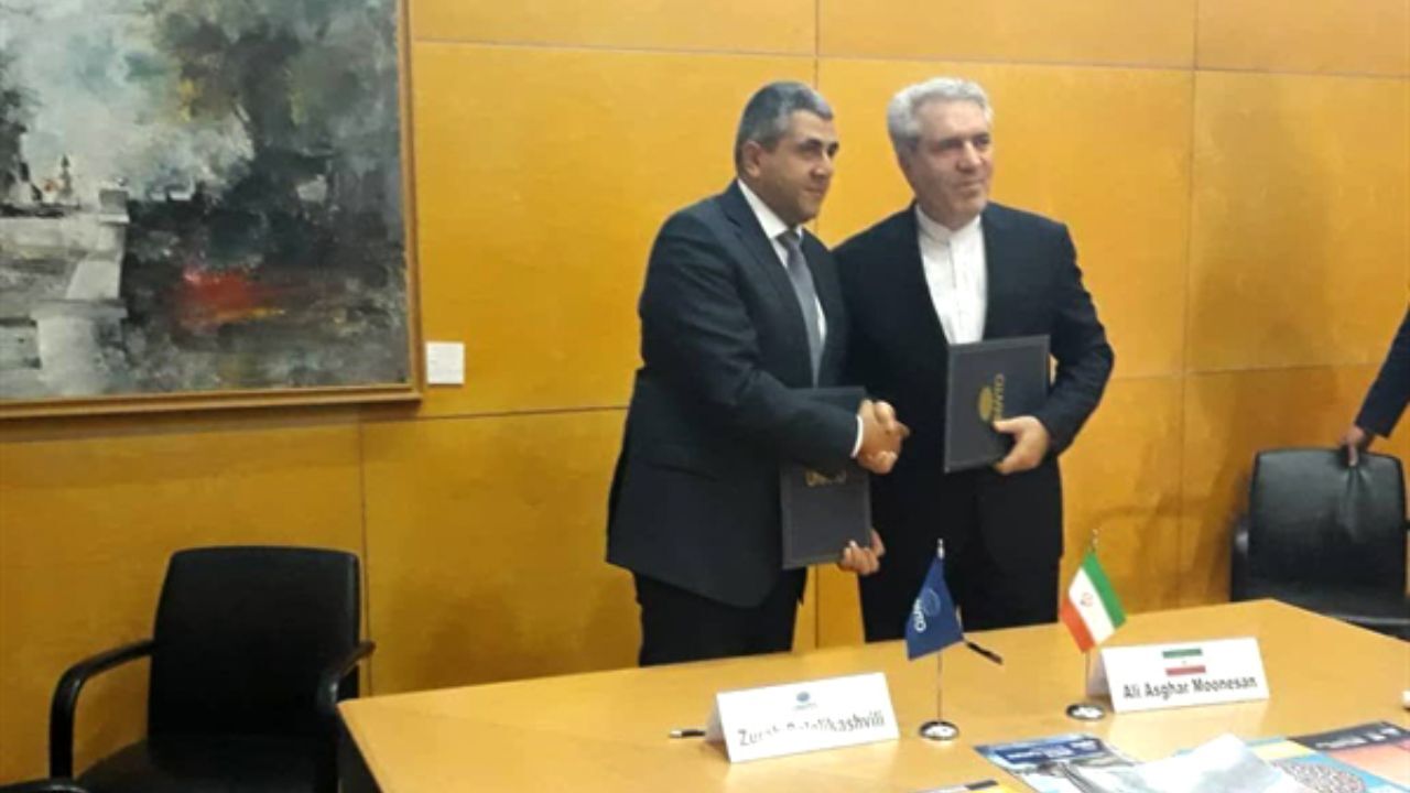 امضای سند همکاری ایران و سازمان جهانی جهانگردی