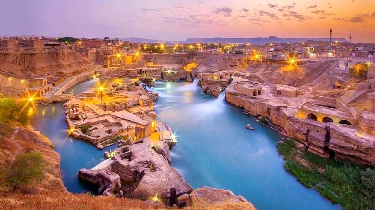 سازه‌های آبی در شوشتر + عکس